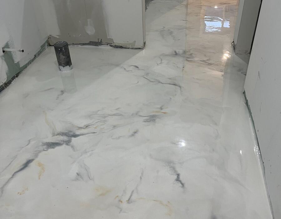 Marbre Haute Brillance — Couloir